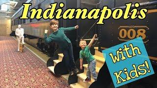 24 Hours in INDIANAPOLIS with Kids!!!