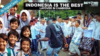 Indonesian Treat a Black Foreigner Like Brother | JAKARTA Saya Suka Indonesia (Cambodia + China)