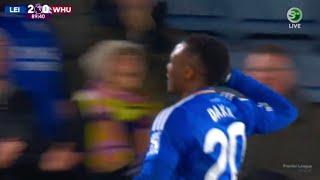 Patson Daka Goal - Leicester City vs West Ham (3-1), All Goals Results & Extended Highlights-2024