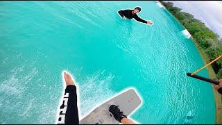 WAKEBOARDING AT EXO 01! - FRANCE