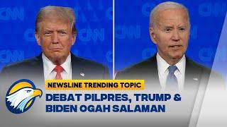 Newsline Trending Topic - Tensi Panas Joe Biden & Donald Trump di Debat Pilpres AS