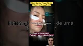 Paolla Oliveira roupão exibe rotina de beleza #stories #story #fofoca #famosos #tv #paollaoliveira