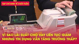 Tạp chí kinh tế cuối tuần:Vì sao lãi suất cho vay liên tục giảm nhưng tín dụng vẫn tăng trưởng thấp?