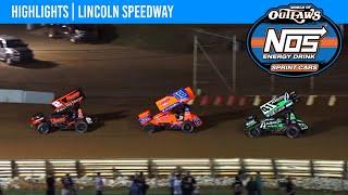 World of Outlaws NOS Energy Drink Sprint Cars | Lincoln Speedway | May 8th, 2024 | HIGHLIGHTS