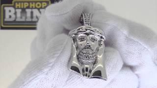 Micro Jesus Pendant with SOLID BACK | Hip Hop Chain