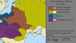 The Partitions of Poland: Every Day