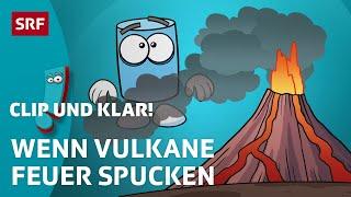 Clip und klar! – Vulkane: wie, wo & warum entstehen sie? | SRF Kids – Kindervideos