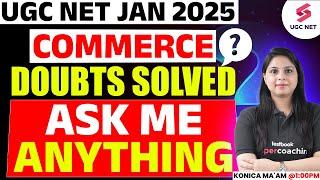 UGC NET Commerce Classes 2024 | All Doubts Solved | UGC NET Commerce Special Revision | Konica Ma'am