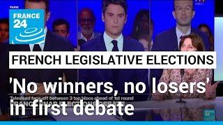 No winners, no losers in first French legislative debate, but plenty of spin • FRANCE 24 English