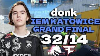 CS2 POV Spirit donk (32/14) vs FaZe (Nuke) IEM Katowice 2024 Grand final