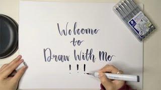 UNIBUDS Time | Draw with me session with Louie ~