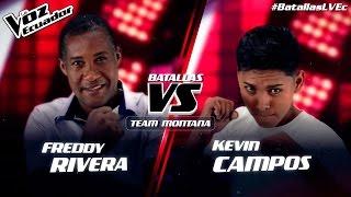 Kevin Campos vs Freddy Rivera - "Amor del bueno" - Batallas - T2 - La Voz Ecuador