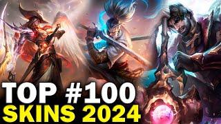 TOP 100 Best Selling Skins of 2024 - League of Legends