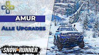 SnowRunner  Alle Upgrades - Amur  Deutsch