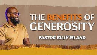 The Benefits Of Gratitude | Generosity Like Jesus, Part 2 | Pastor Billy Island | Rise Church