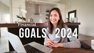 Net worth, income, investments - Financial planning and goal setting for 2024