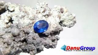 Blue sapphire vivid blue " royal blue " direct from the source of Ceylon