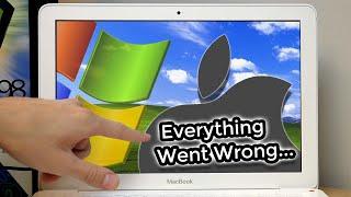 Installing Windows XP on the Touchscreen MacBook but Everything Goes Wrong...