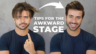 How To Get Through the Awkward Stage | Men's Hairstyle 2020 | Alex Costa