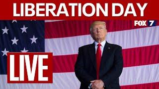 LIVE: Trump talks tariffs on 'Liberation Day' | FOX 7 NEWS
