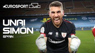 The journey to becoming Spain's Number 1 | Unai Simón | World at their Feet | Eurosport