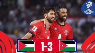 Palestine - Jordan | Highlights | #AsianQualifiers - Road To 26