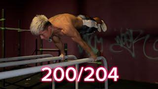 Day204 OF THE YEAR204 full planch push-ups