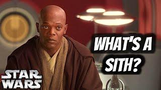 Mace Windu Can't Detect the Sith #shorts