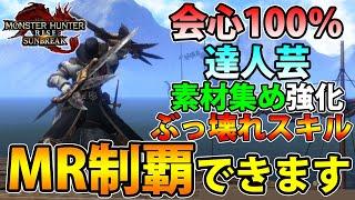 【サンブレイク】この双剣装備でマスターランク制覇出来ます！ド安定双剣装備【モンハンライズ】