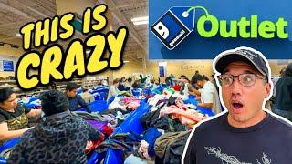 Thrifting at Goodwill Outlet Bins to Resell on Ebay & Poshmark for Profit - Cheap Clothes & Shoes