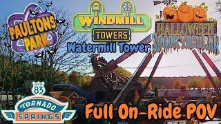 Watermill Tower On-Ride POV Halloween Spooktacular 2024 at Paultons Park: Home of Peppa Pig World