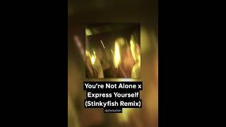 You’re Not Alone x Express Yourself (Stinkyfish Remix)