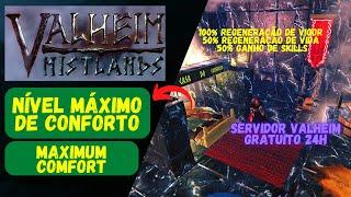 Conforto Nível Máximo - Guia Completo e Detalhado - Valheim 4K