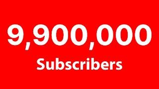 10 Million Subscribers Countdown