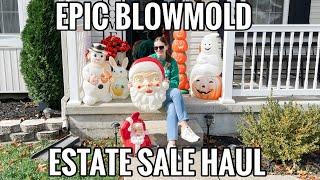 SO MANY BLOWMOLDS  | ESTATE SALE HAUL 