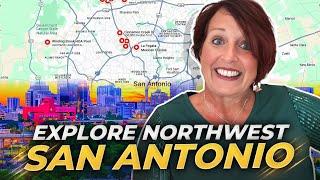 Your Guide To NORTHWEST SAN ANTONIO TEXAS: Neighborhood & Attractions Map Tour | San Antonio TX