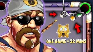 ONE GAME = 32 MINS - How I TRAPPED BLACK (You will be Shocked) 8 Ball Pool - GamingWithK