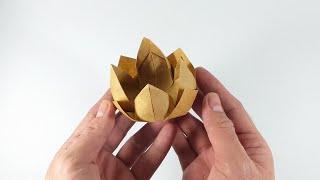 Origami Lotus Flower (Traditional)