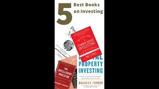 5 Best Books on Investing | Productive Owl #investment