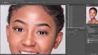 How to fix Eyebrows in Photoshop