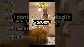 Ranking The Funniest Cooking Moments. (Part 3) #funny #ytshorts #cooking #memes #ranking