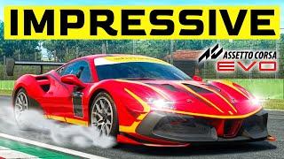 Assetto Corsa EVO Is Maturing Like A FINE WINE! (Ferrari Challenge)