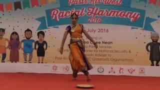 Chandana Shreeya kuchipudi performance choreographed by Durga sharma