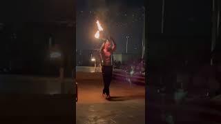 fire show dubai desert safari #travel #shorts #dubai #shortsvideo #fireshow #fireshorts #uae #fire