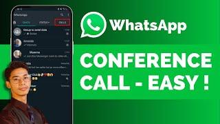 How To Conference Call On Whatsapp - 2024 Easy Guide !