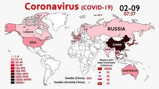 #CORONAVIRUS | Timelapse of the Coronavirus by Map Worldwide | TECH AND NEWS