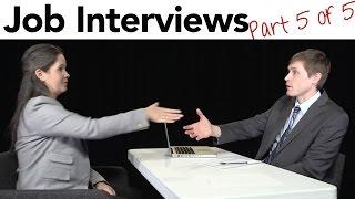 How to Interview for a Job in American English, part 5/5