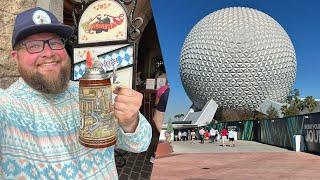 Epcot Biergarten | Disney's Festive German Buffet & Riding Frozen Ever After | Disney Parks