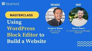 How to use the WordPress Block Editor to Build a Website