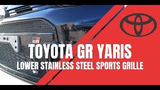 Toyota GR Yaris Lower Grille Fitting Video